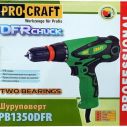 Шуруповерт сетевой Procraft PB1350DFR
