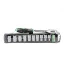 Набор головок 10 шт. c трещоткой 1/2" INTERTOOL ET-6013