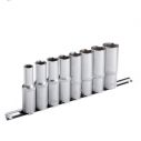 Набор удлиненных головок 10-22, 1/2", 8 ед. INTERTOOL ET-6009