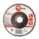 Диск шлифовальный лепестковый 125x22 мм, зерно K36 INTERTOOL BT-0203