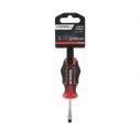 Отвертка шлицевая SL5.0*38 мм, S2, STORM  INTERTOOL VT-3405