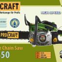 Бензопила Procraft GS-450 (шина 45 см, в металле)