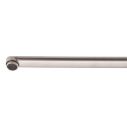 Смеситель для ванны Lidz Aria 005 Nickel k35 длинный излив