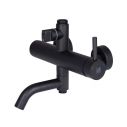 Lidz Aria 1031 Душевая система для кабины на три потребителя (с изливом) (k35) Black