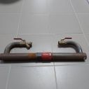 Байпас в сборе 1 1/2 клапан  чугун (длинный)