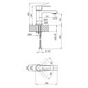 Смеситель для раковины Qtap Tern 1061102C