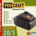 Зарядное устройство Procraft Charger20/1