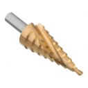 Сверло ступенчатое по металлу спиральное 4-20 мм INTERTOOL SD-5834