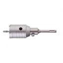 Сверло корончатое по бетону 50 мм+Переходник SDS Plus 100мм INTERTOOL SD-7050