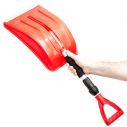 Лопата для снега автомобильная телескопическая 68-87см INTERTOOL AT-0132