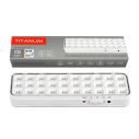 Аварийный светильник с аккумулятором TITANUM TL-EM1106 2W 100lm 6500K 1000mAh 30LED