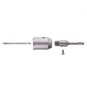 Сверло корончатое по бетону 50 мм+Переходник SDS Plus 100мм INTERTOOL SD-7050