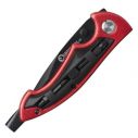 Нож складной 206 мм, ручка алюминий + пластик, 4 отверточные насадки INTERTOOL HT-0592