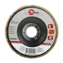 Диск шлифовальный лепестковый 115x22 мм, зерно K120 INTERTOOL BT-0112