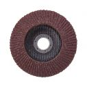 Диск шлифовальный лепестковый 125x22 мм, зерно K40 INTERTOOL BT-0204