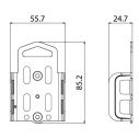 Колодка 4 гнезда с заземлением VIKO Multi-Let (90114400)