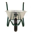 Тачка оцинкованная с цельной рамой Limex (85 л, 150 кг) (120-4011)