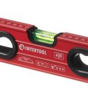 Уровень с поворотной капсулой 600 мм 3 глазка INTERTOOL MT-1266