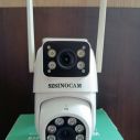 Беспроводная двойная IP WiFi Камера видеонаблюдения