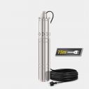 Шнековый насос для колодца 4QGD 2.7/10 1000W 15м кабель TEKK HAUS