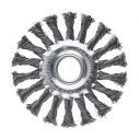 Щетка кольцевая 115x22,2 мм (пучки витой проволоки) INTERTOOL BT-7115