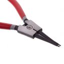 Щипцы для снятия и установки стопорных колец прямые 180 мм INTERTOOL HT-7013