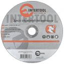 Диск отрезной по металлу 180x1.6x22.2мм INTERTOOL CT-4013