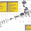 Насос циркуляционный Optima OP25-60 130мм + гайки + кабель с вилкой