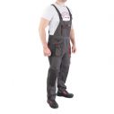 Полукомбинезон рабочий 80 % полиэстер, 20 % хлопок, плотность 260 г/м2, M, L, XL INTERTOOL SP-3022