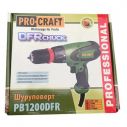Шуруповерт сетевой Procraft PB1200DFR 