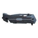 Нож складной 9,3 с лезвием для разрезания ремней INTERTOOL HT-0598