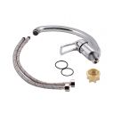 Lidz Agata 008F Смеситель для кухни (k40) Chrome (44 80)